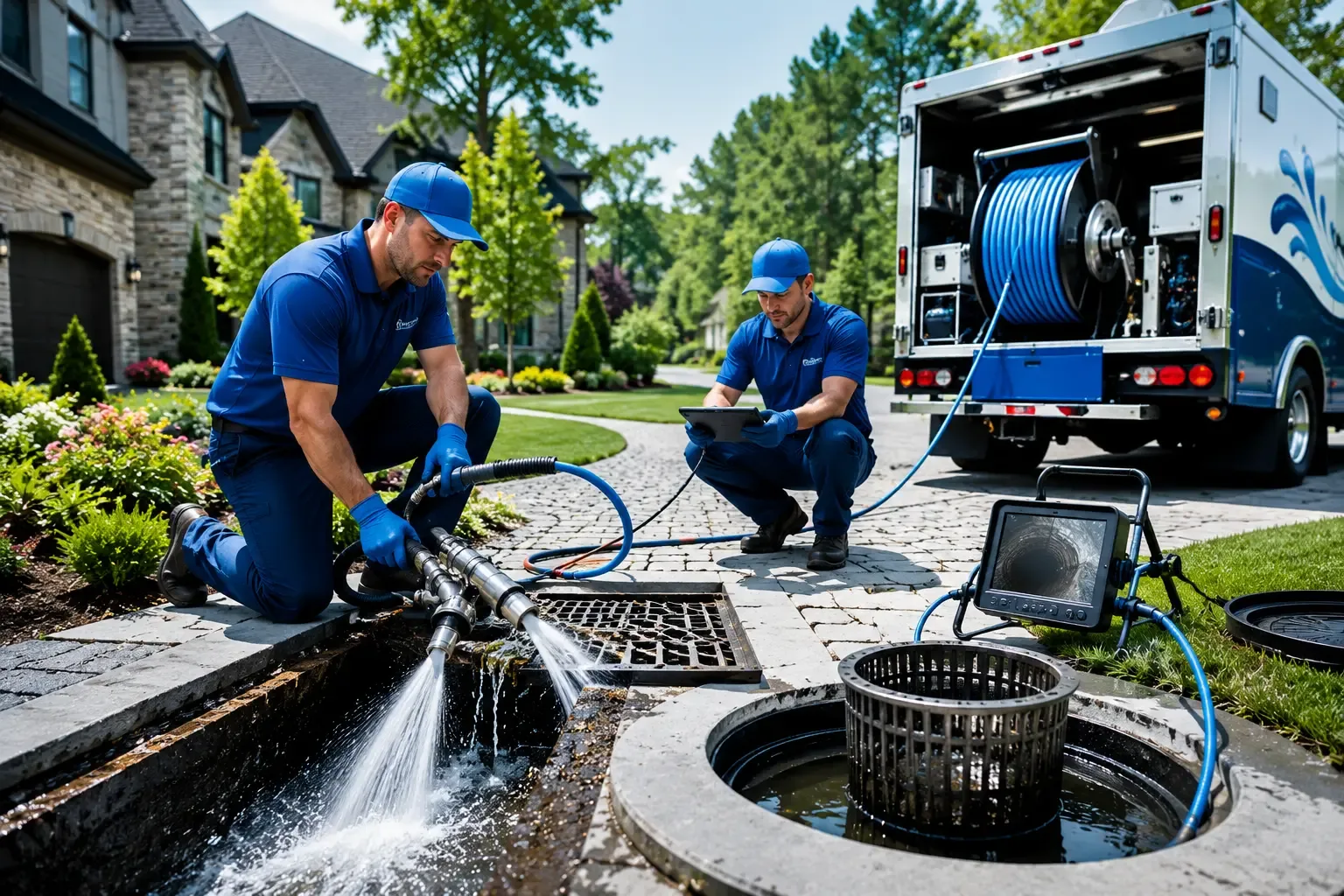 Local outdoor drain cleaning professionals in Randall, IA